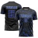 Custom Black Royal-White Sublimation Soccer Uniform Jersey Custom Black Royal-White Sublimation Soccer Uniform Jersey