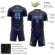 Custom Purple Light Blue Sublimation Soccer Uniform Jersey Custom Purple Light Blue Sublimation Soccer Uniform Jersey