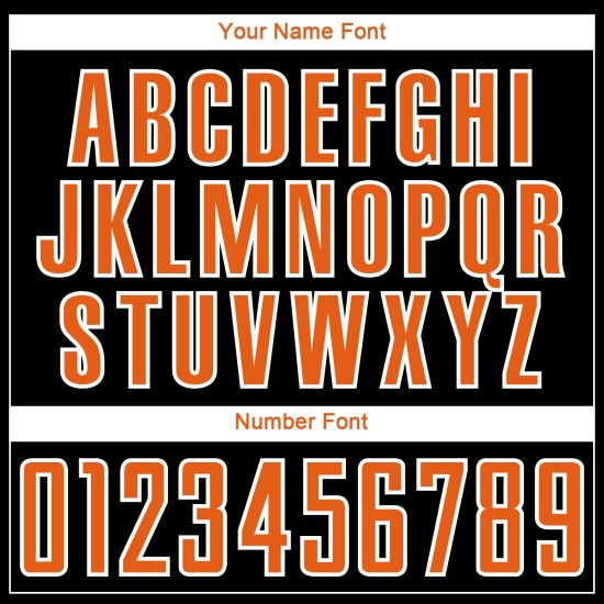 Custom Black Bay Orange-White African Pattern Sublimation Soccer Uniform Jersey Custom Black Bay Orange-White African Pattern Sublimation Soccer Uniform Jersey