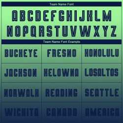 Custom Pea Green Navy Sublimation Long Sleeve Fade Fashion Soccer Uniform Jersey Custom Pea Green Navy Sublimation Long Sleeve Fade Fashion Soccer Uniform Jersey