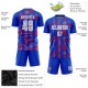 Custom Royal White-Red Home Sublimation Soccer Uniform Jersey Custom Royal White-Red Home Sublimation Soccer Uniform Jersey